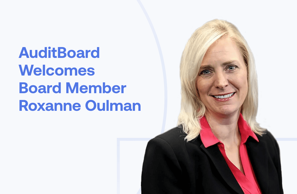 AuditBoard Appoints Accomplished SaaS Executive Roxanne Oulman to Board of Directors